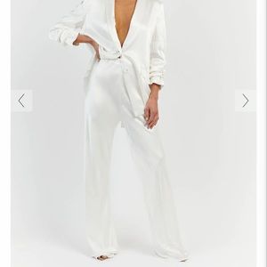 DISSH white satin pants